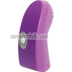 Кліторальний вібратор Grrl Toyz Discreet Curved Vibe, фіолетовий - Фото №1