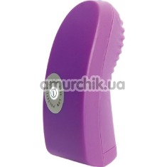 Клиторальный вибратор Grrl Toyz Discreet Curved Vibe, фиолетовый - Фото №1