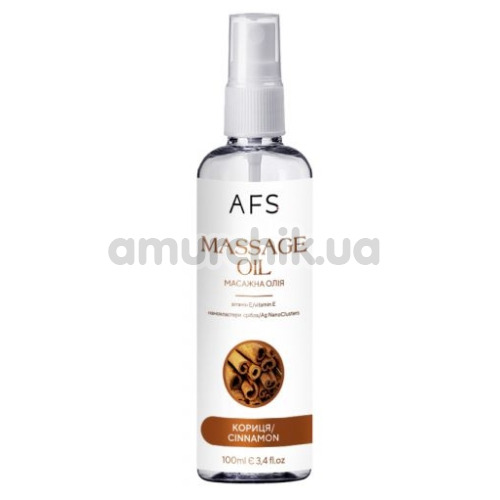 Масажна олія AFS Massage Oil Cinnamon - кориця, 100 мл