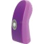 Клиторальный вибратор Grrl Toyz Discreet Curved Vibe, фиолетовый - Фото №0