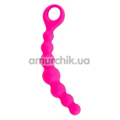 Анальная цепочка Colorful Joy Pink Anal Beads, розовая - Фото №1