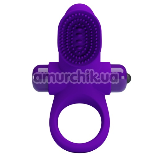 Виброкольцо Pretty Love Vibrant Penis Ring II, фиолетовое