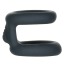 Эрекционное кольцо для члена Lux Active Tug Versatile Silicone Cock Ring, черное - Фото №1