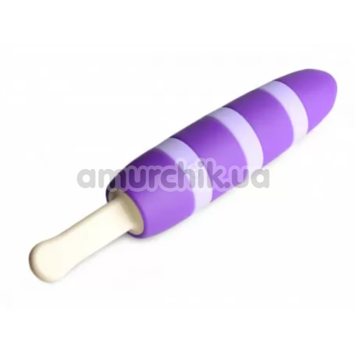 Вібратор Cocksicle Pleasin Purple, фіолетовий - Фото №1