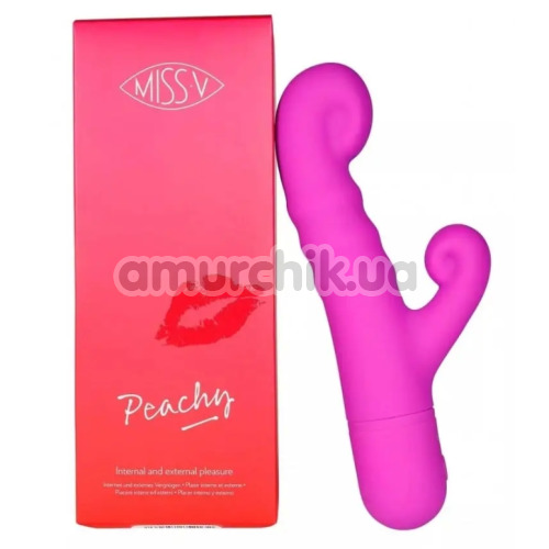 Вібратор Miss V Peachy, фіолетовий