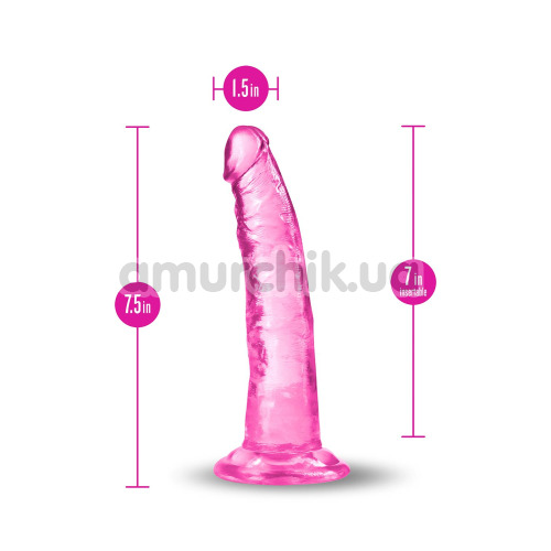 Фаллоимитатор B Yours Plus Lust N Thrust 7, розовый