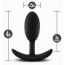 Анальная пробка Anal Adventures Platinum Vibra Slim Plug Medium, черная - Фото №5