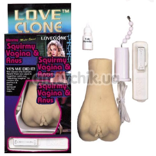 Искусственная вагина и анус Cyber Loveclone Vagina & Anus, телесная