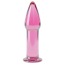 Анальная пробка Love Toy Glass Romance Dildo GS12, розовая - Фото №0