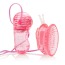 Вакуумная помпа с вибрацией для клитора Butterfly Clitoral Pump, розовая - Фото №6