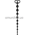 Анальная цепочка Anal Play Flexible Anal Beads, черная - Фото №1
