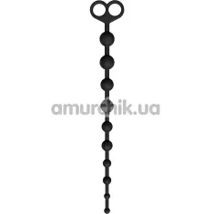 Анальная цепочка Anal Play Flexible Anal Beads, черная - Фото №1