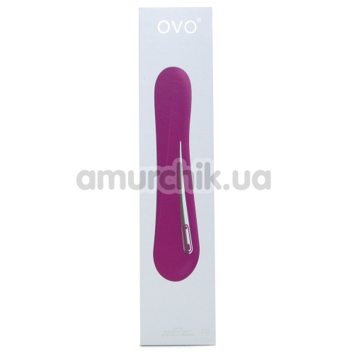 Вибратор OVO F9, пурпурный