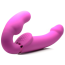 Безремневий страпон з вібрацією Strap U 10X Evoke Ergo-Fit, рожевий - Фото №2