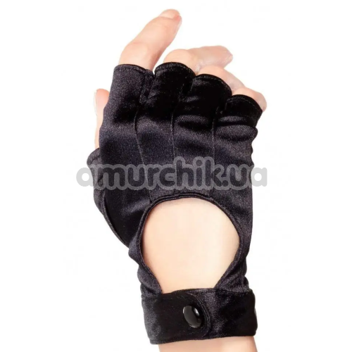 Рукавички Leg Avenue Fingerless Motercycle Gloves, чорні