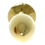 Анальная пробка с бирюзовой розочкой Exclusivity Jewellery Gold Rose Plug, золотая - Фото №4