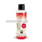 Масажна олія Shiatsu Luxury Body Oil Strawberry - полуниця, 100 мл - Фото №1