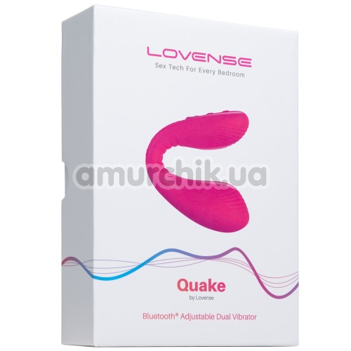 Вибратор Lovense Dolce (Quake), розовый