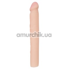 Насадка на пенис с вибрацией Vibrating Sleeve, телесная - Фото №1