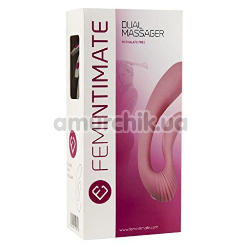 Вібратор Femintimate Dual Massager, рожевий