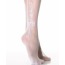 Чулки Bow Sheer Lace Top Thigh High, белые - Фото №2