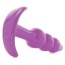 Анальна пробка Jelly Rancher Ripple T - Plug, фіолетова - Фото №5