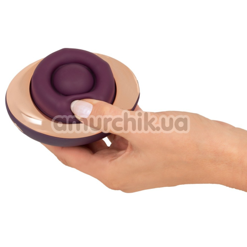 Клиторальный вибратор Belou Rotating Vulva Massager, фиолетовый