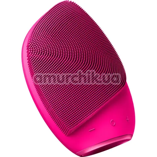 Ультразвуковая щетка для лица Geske Sonic Facial Brush 5 in 1, ярко-розовая
