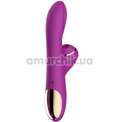 Вибратор Boss Series Air Pulsing Massager, фиолетовый
