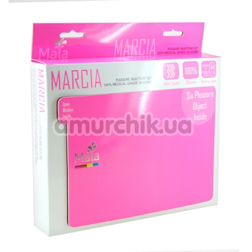 Набор из 6 предметов Maia Marcia Pleasure Objects Kit Set, розовый