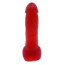 Мыло в виде пениса с присоской Чистий Кайф S, красное - Фото №3