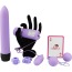 Набір з 5 предметів Silky Touch Waterproof Couples Kit, фіолетовий - Фото №2