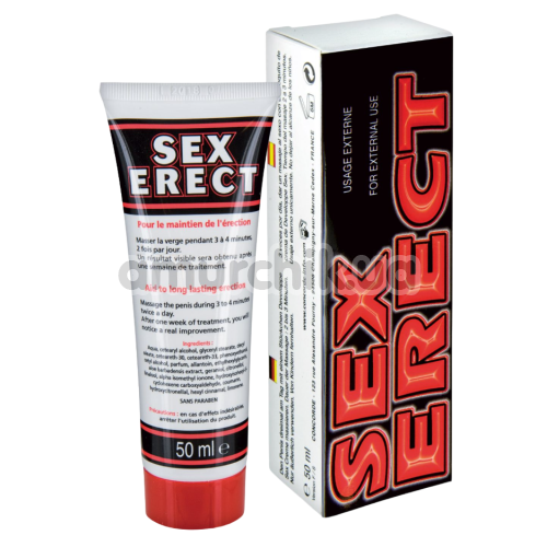 Крем для посилення ерекції Sex Erect, 50 мл