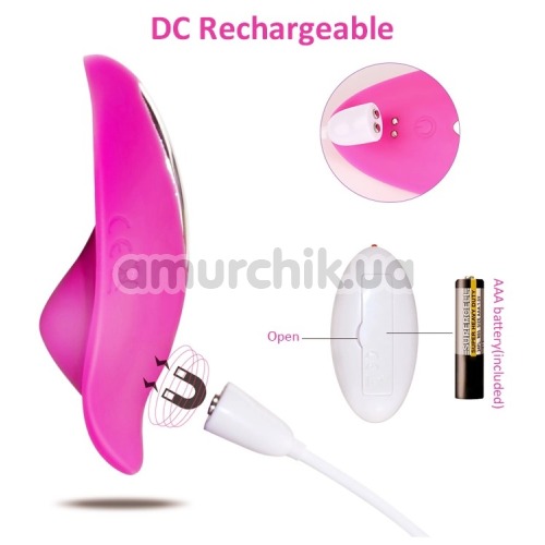 Клиторальный вибратор Panty Vibe Mini Wearable Vibrator, розовый