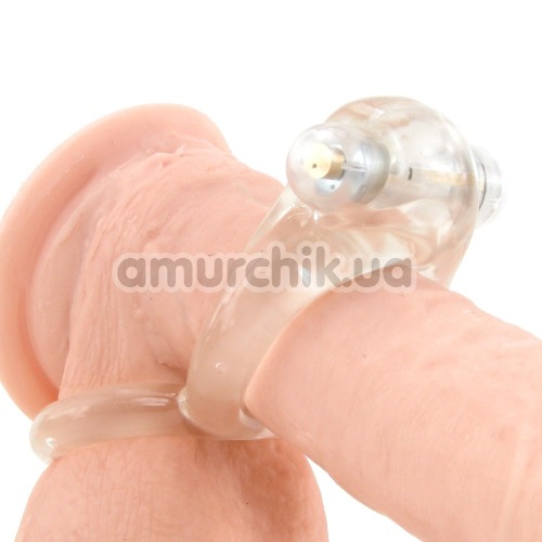 Виброкольцо Renegade Vibrating Men's Ring, прозрачное