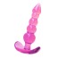 Анальная пробка Clear Jelly Butt Plug, розовая - Фото №2