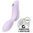Симулятор орального секса для женщин с вибрацией Satisfyer Curvy Trinity 2, фиолетовый - Фото №2
