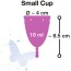 Менструальная чаша Menstrual Cup Libimed, маленькая - Фото №5
