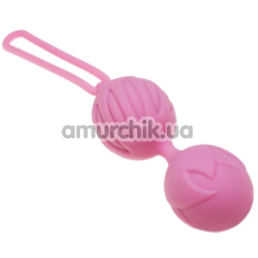 Вагінальні кульки Adrien Lastic Geisha Lastic Balls S, рожеві - Фото №1