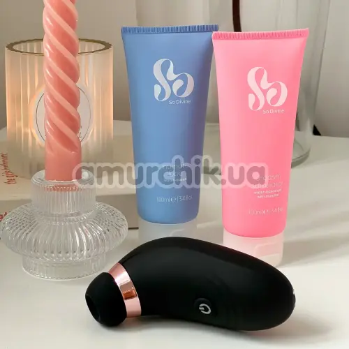 Симулятор орального секса для женщин So Divine Irreplaceable, черный