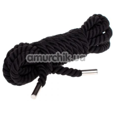 Веревка sLash Premium Silky 3м, черная - Фото №1