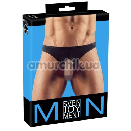 Трусы мужские с отверстиями для пениса и мошонки Svenjoyment Underwear 2110270, черные