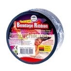 Бондажная пленка Bondage Ribbon, черная - Фото №1