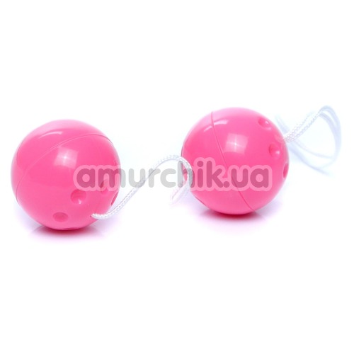 Вагинальные шарики Boss Series Duo Balls, розовые