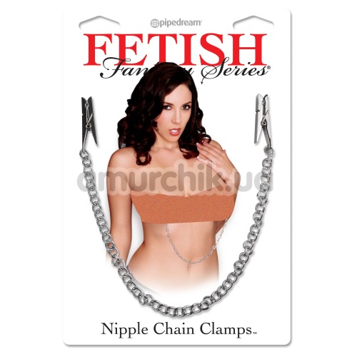 Зажимы для сосков Nipple Chain Clips