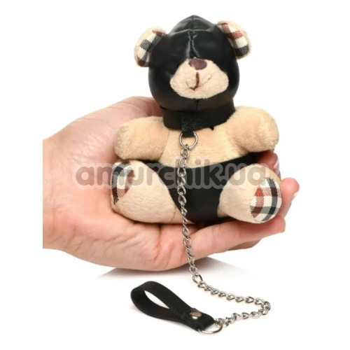 Брелок Master Series Hooded Teddy Bear Keychain - медвежонок, бежевый