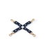 Бондажный набор Bondage Couture 6 Piece Collection, синий - Фото №4