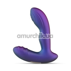 Вибростимулятор простаты Hueman Galaxy Tapping Buttplug, фиолетовый - Фото №1