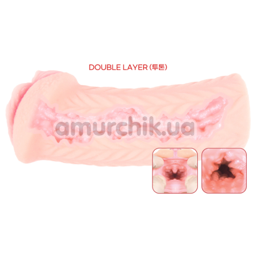 Искусственная вагина Kokos Elegance 004 Double Layer, телесная