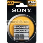 Батарейки Sony Ultra Heavy Duty AAA, 4 шт - Фото №1